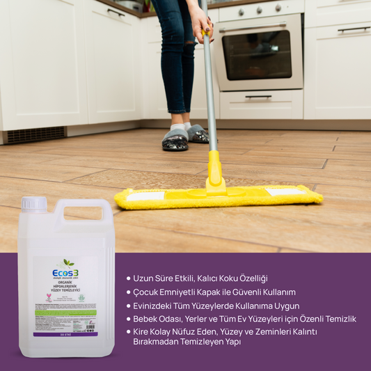 Sertifikalı Organik Yüzey Temizleyici - 5 lt