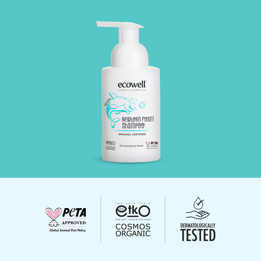 Sertifikalı Organik Yenidoğan Köpük Şampuan - 300 ml