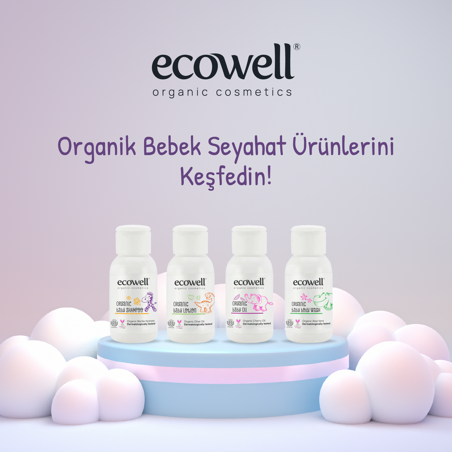 Sertifikalı Organik Bebek Şampuanı - 50 ml