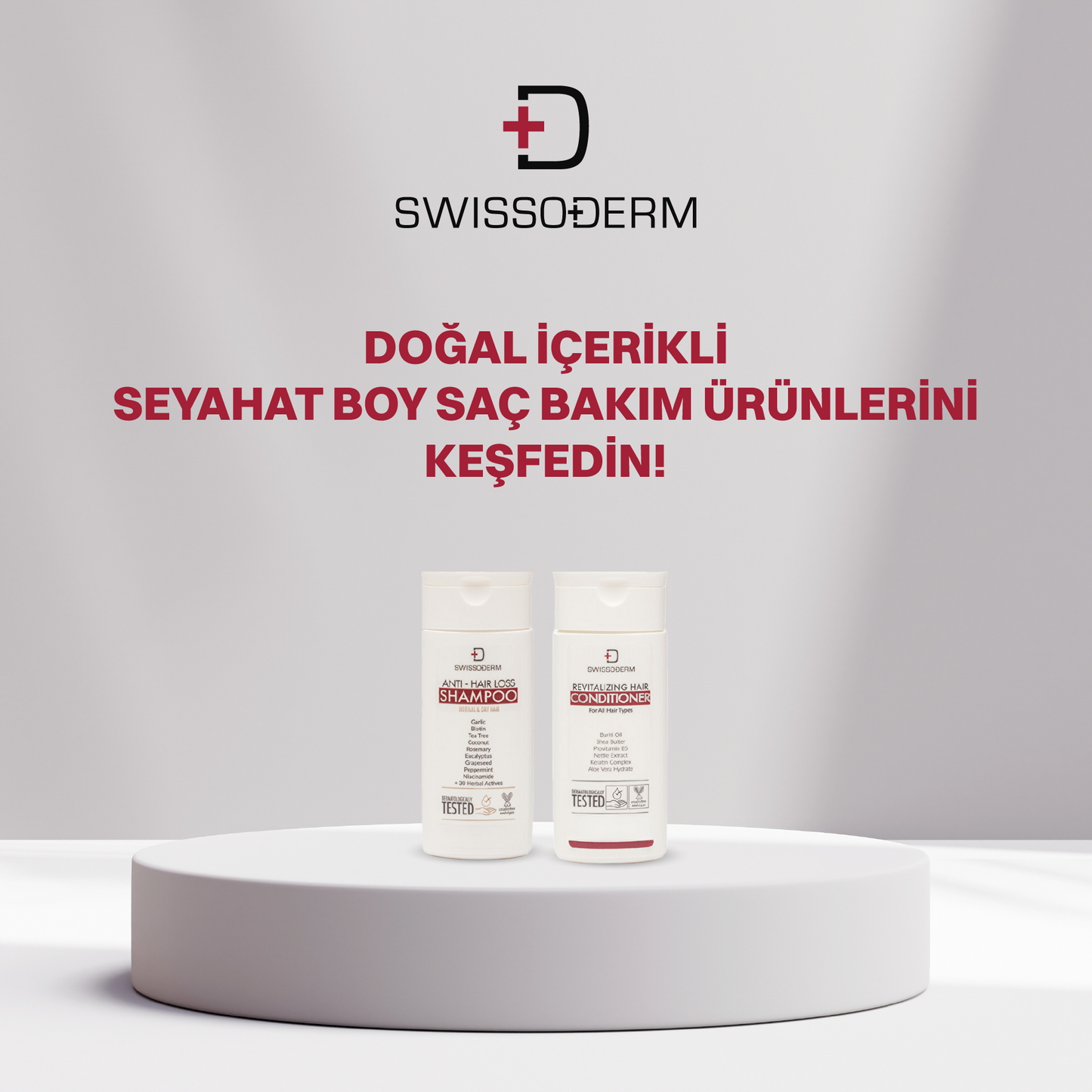 Doğal İçerikli Canlandırıcı Saç Kremi - 50 ml