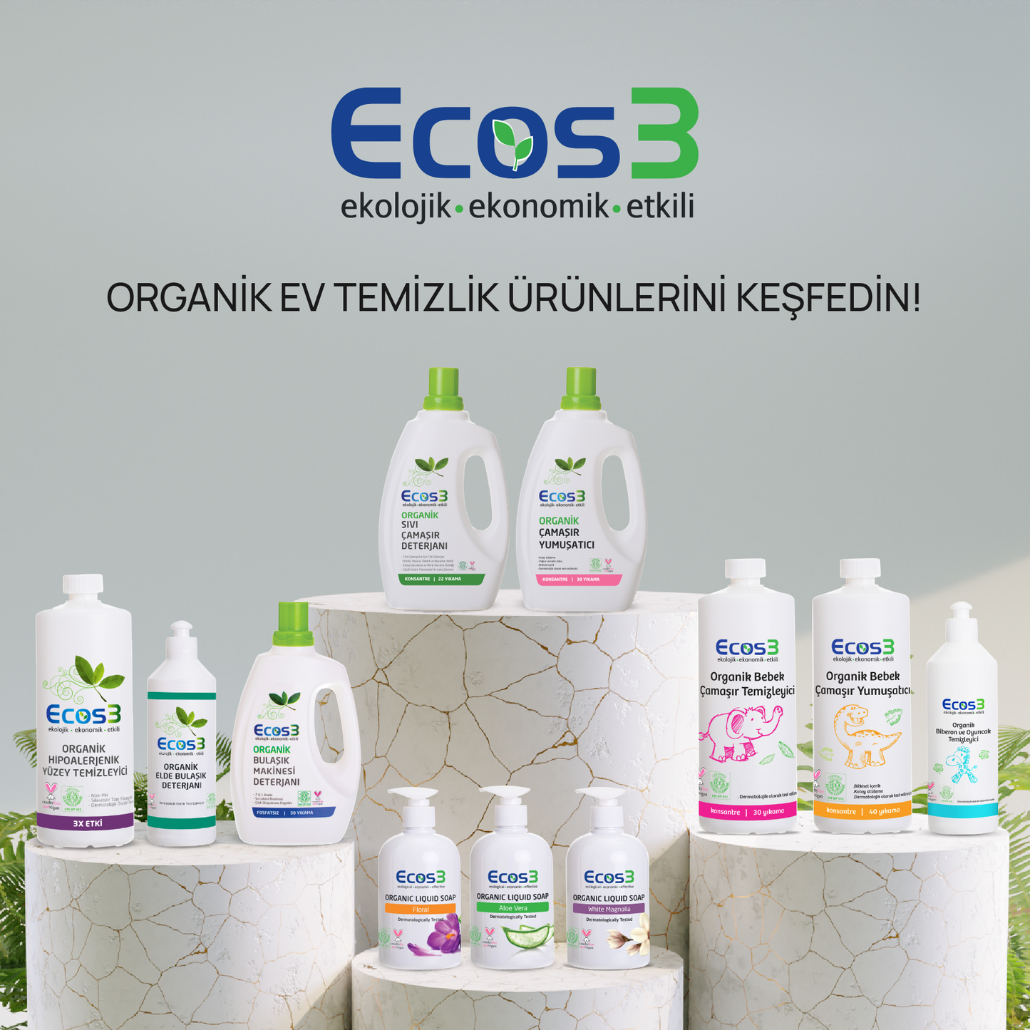 Sertifikalı Organik Yüzey Temizleyici - 5 lt