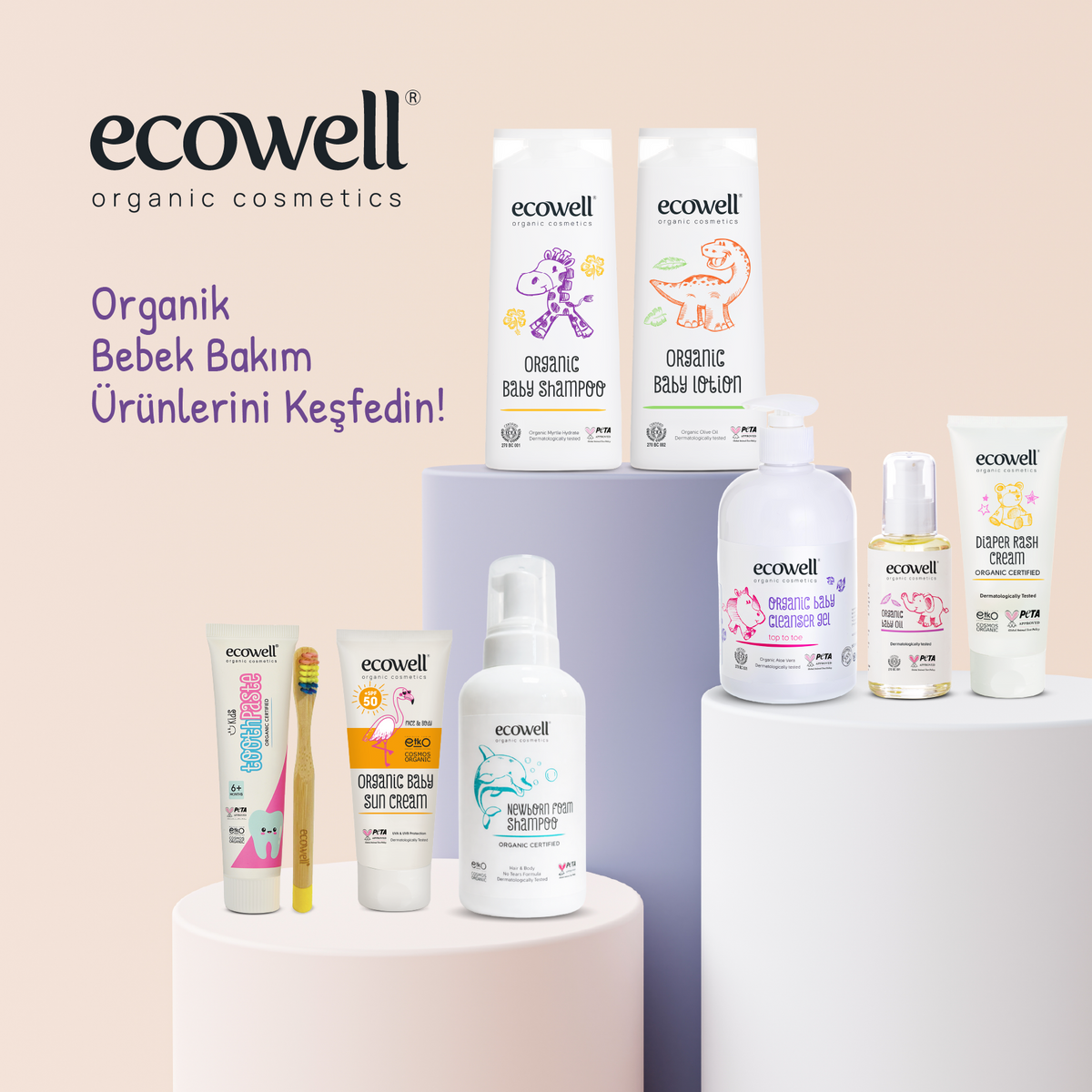 Sertifikalı Organik Bebek Losyonu - 300 ml