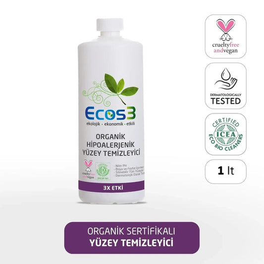 Sertifikalı Organik Yüzey Temizleyici - 1 lt