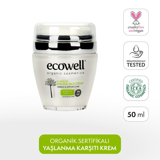 Yaşlanma Karşıtı Yüz Kremi - 50 ml - EcoShop