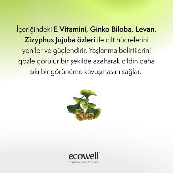 Yaşlanma Karşıtı Yüz Kremi - 50 ml - EcoShop