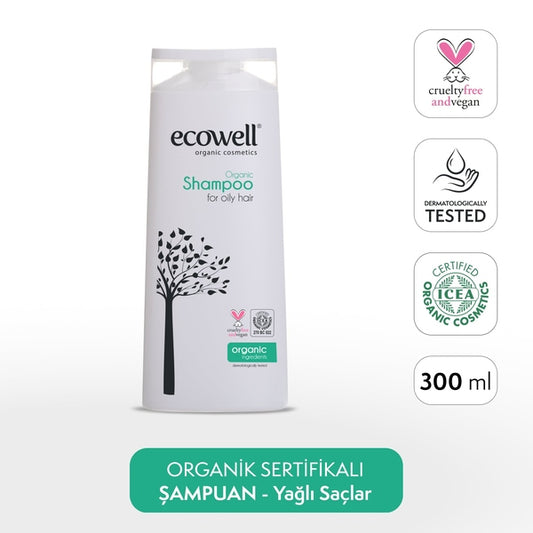 Şampuan - Yağlı Saç - 300 ml - EcoShop
