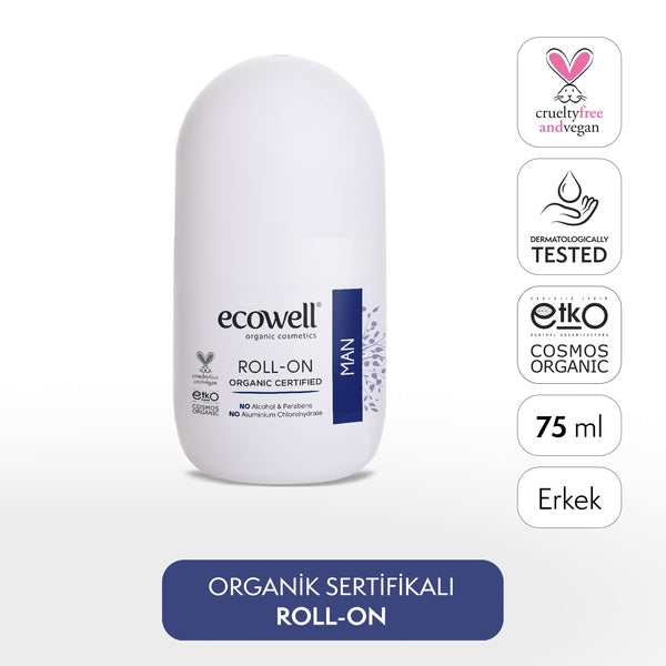 Erkek Deodorant Roll-on - 75 ml - EcoShop