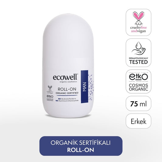 Erkek Deodorant Roll-on - 75 ml - EcoShop