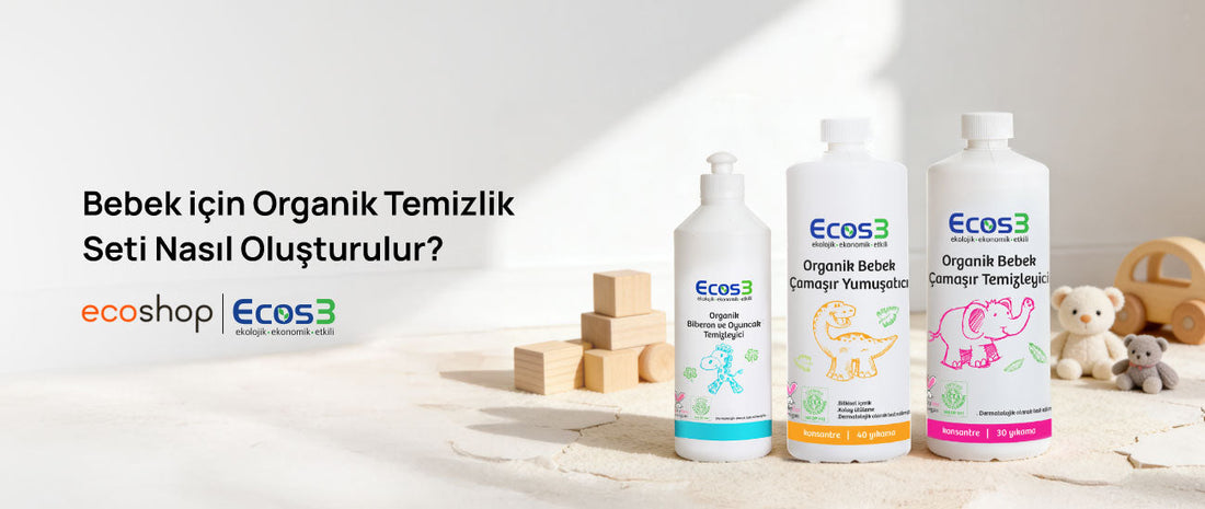 Bebek için Organik Temizlik Seti Nasıl Oluşturulur?