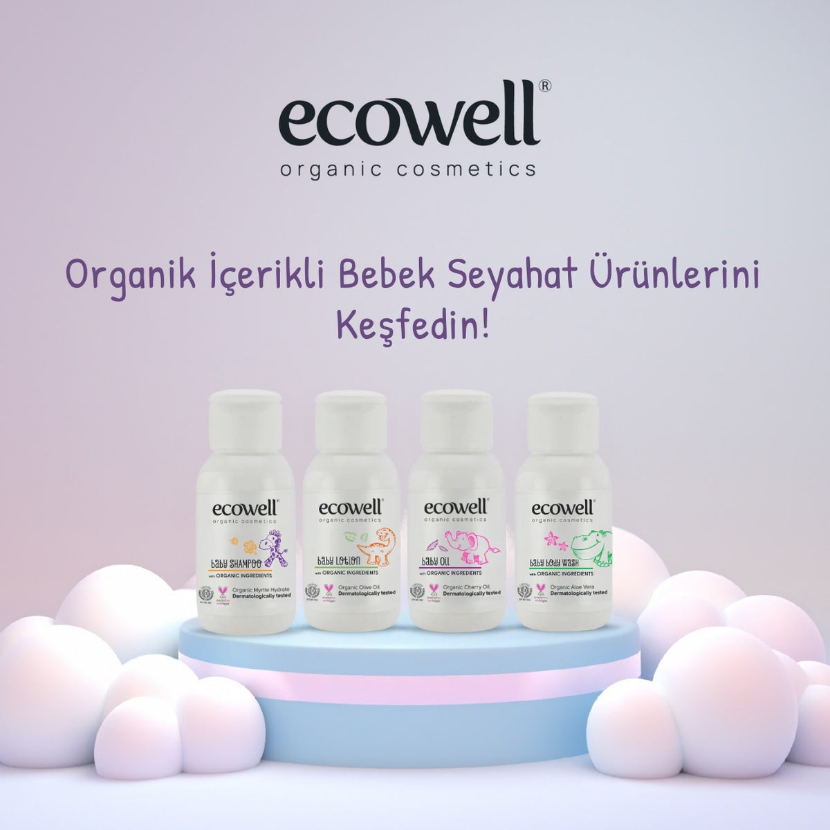 Organik İçerikli Bebek Losyonu - 50 ml
