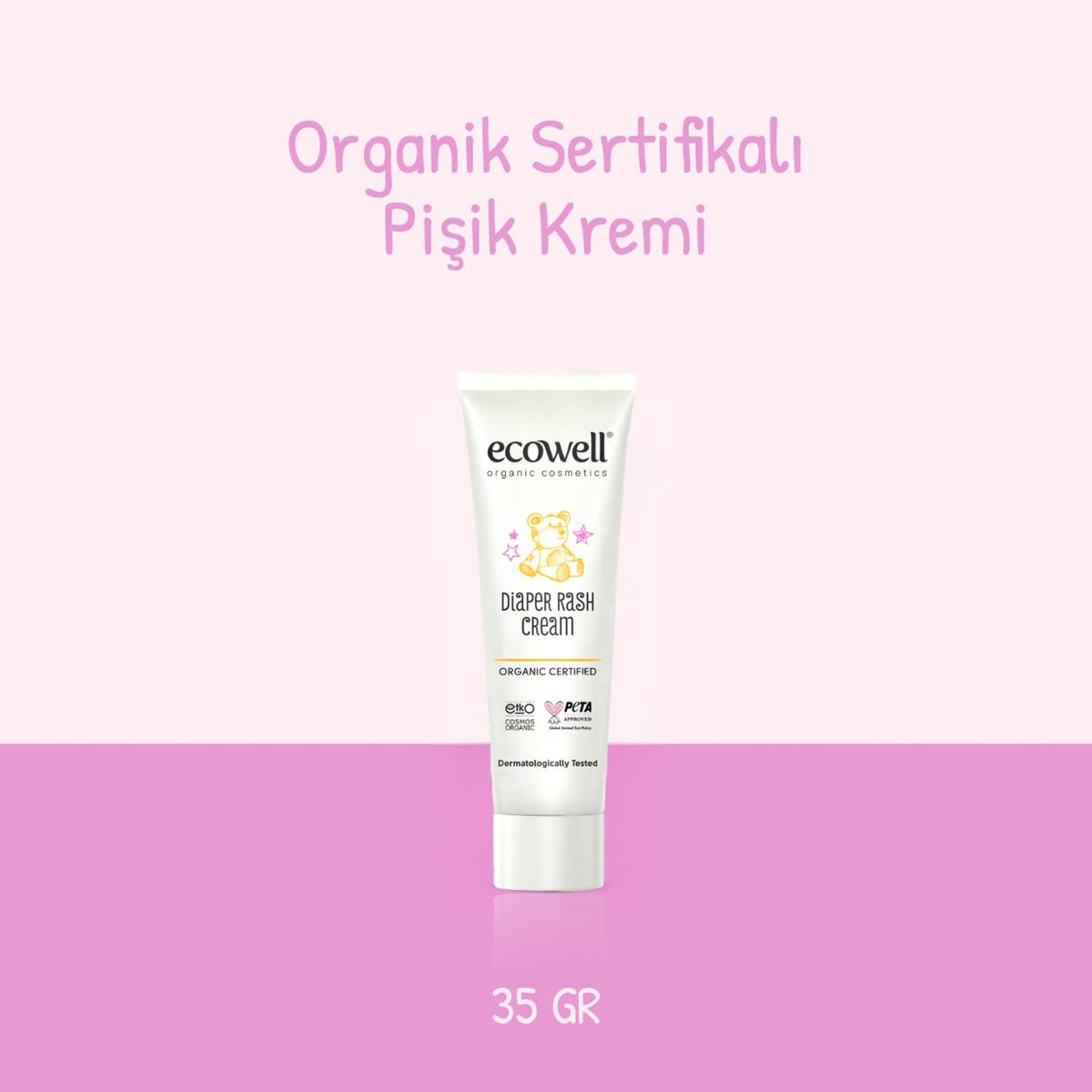 Organik Sertifikalı Pişik Kremi - 35 gr