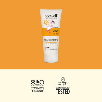 Organik Sertifikalı Bebek Güneş Kremi SPF 50 - 110 gr