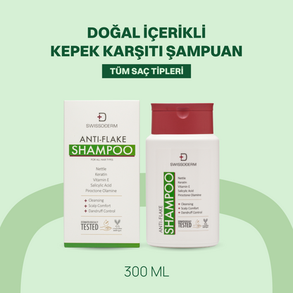 Doğal İçerikli Kepek Karşıtı Şampuan - 300 ml