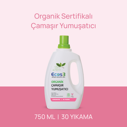Sertifikalı Organik Çamaşır Yumuşatıcı - 750 ml