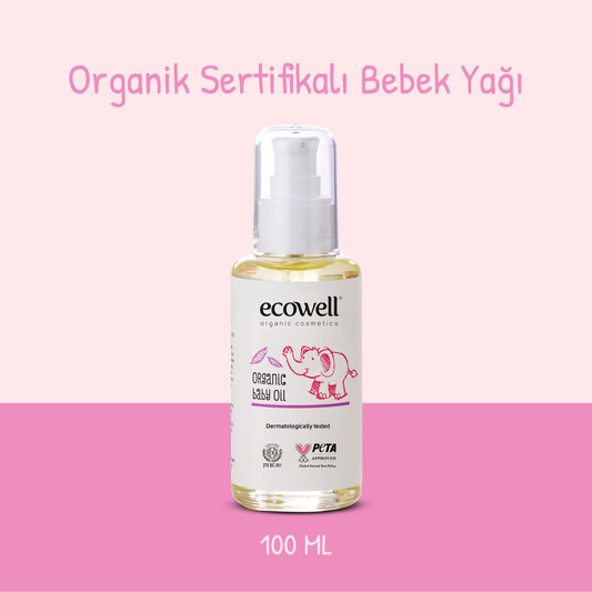 Sertifikalı Organik Bebek Yağı - 100 ml