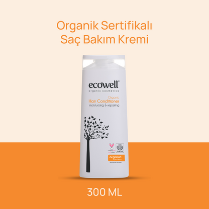Sertifikalı Organik Saç Bakım Kremi - 300 ml