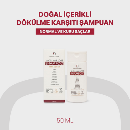 Doğal İçerikli Dökülme Karşıtı Şampuan - 50 ml