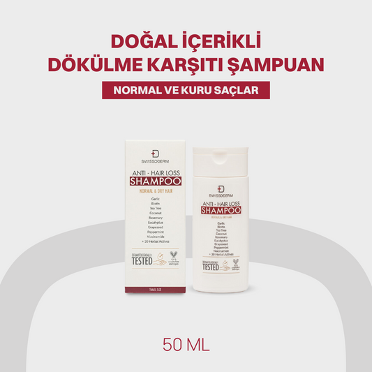 Doğal İçerikli Dökülme Karşıtı Şampuan - 50 ml