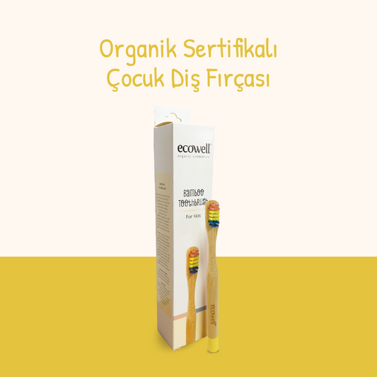 Sertifikalı Organik Çocuk Diş Fırçası