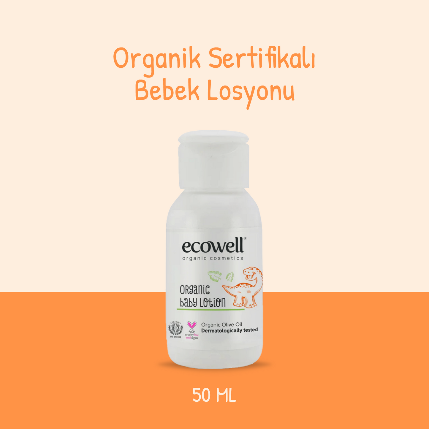 Sertifikalı Organik Bebek Losyonu - 50 ml