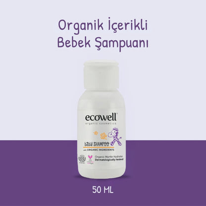 Organik İçerikli Bebek Şampuanı - 50 ml