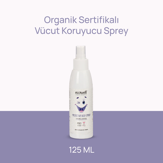 Sertifikalı Organik Vücut Koruyucu Sprey - 125 ml