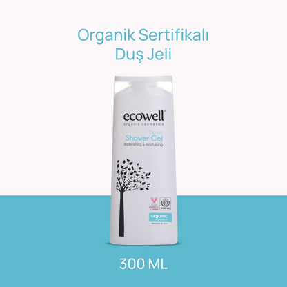 Sertifikalı Organik Duş Jeli - 300 ml