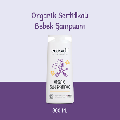 Sertifikalı Organik Bebek Şampuanı - 300 ml