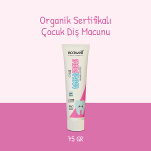 Organik Sertifikalı Çocuk Diş Macunu - 75 gr