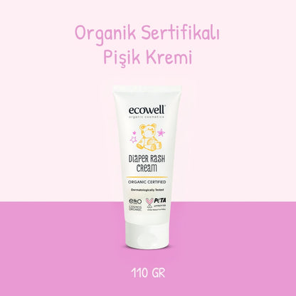 Organik Sertifikalı Pişik Kremi - 110 gr