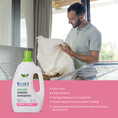 Sertifikalı Organik Çamaşır Yumuşatıcı - 750 ml