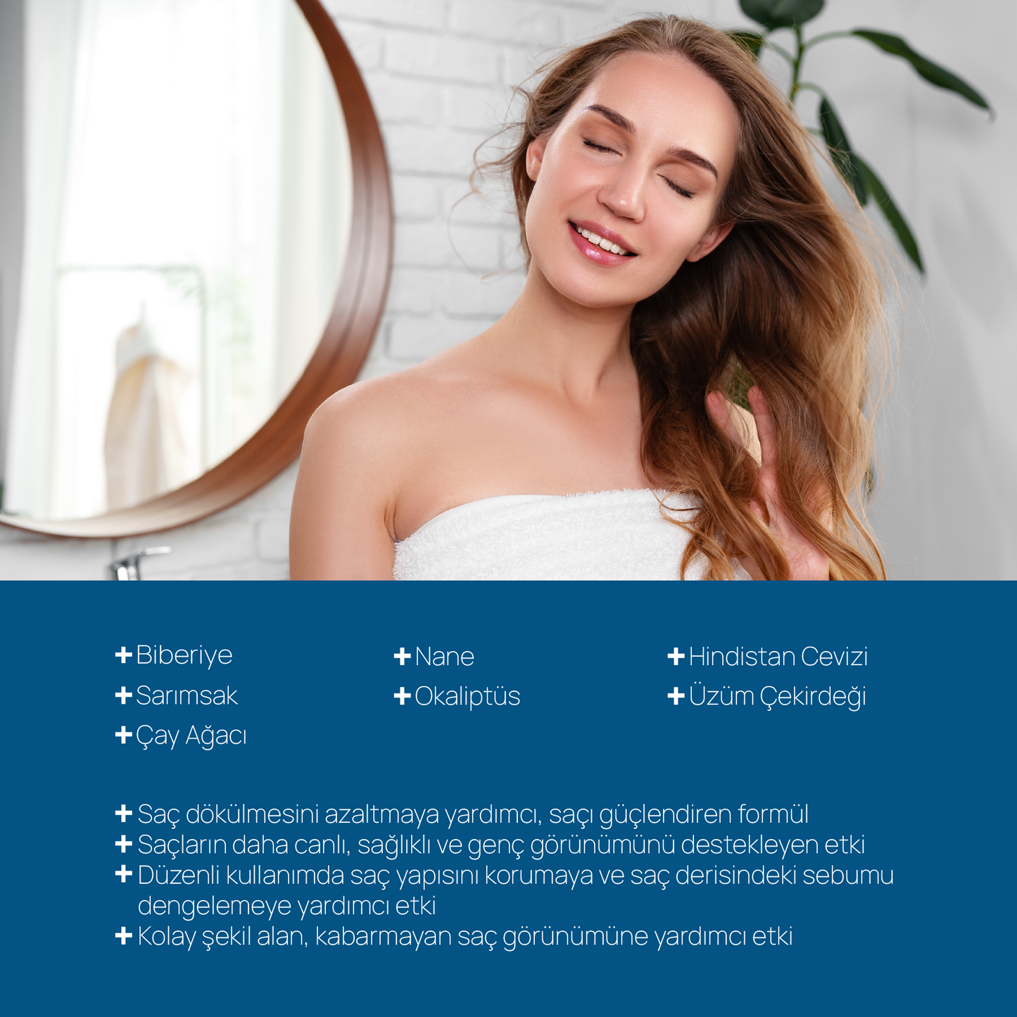 Doğal İçerikli Dökülme Karşıtı Şampuan Yağlı Saçlar - 300 ml