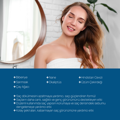 Doğal İçerikli Dökülme Karşıtı Şampuan Yağlı Saçlar - 300 ml