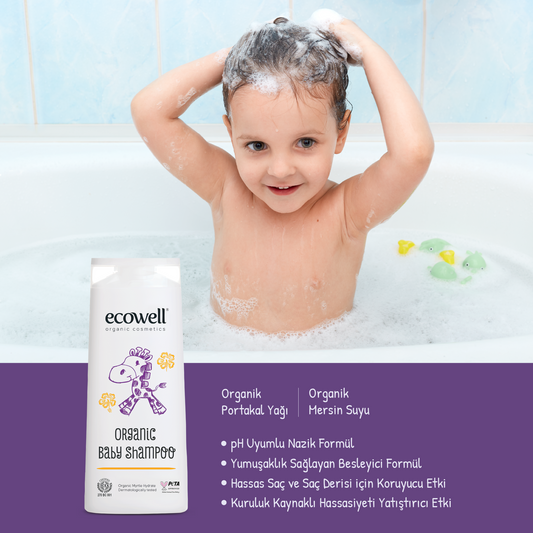 Sertifikalı Organik Bebek Şampuanı - 300 ml