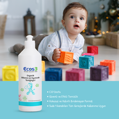 Sertifikalı Organik Biberon Ve Oyuncak Temizleyici - 500 ml