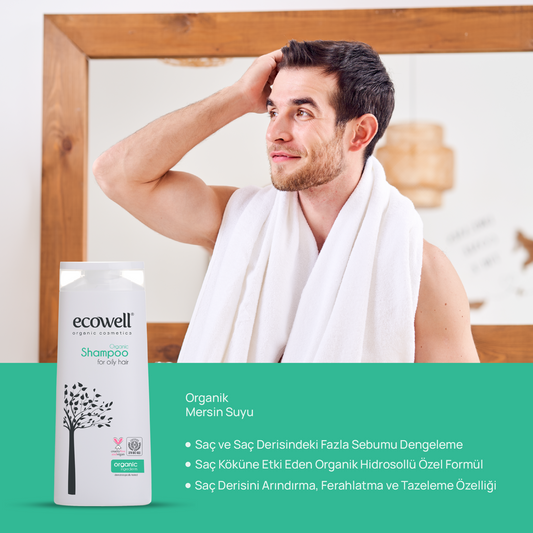 Sertifikalı Organik Şampuan - Yağlı Saç - 300 ml