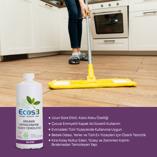 Sertifikalı Organik Yüzey Temizleyici - 1 lt