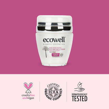 Sertifikalı Organik Nemlendirici Yüz Bakım Kremi - 50 ml