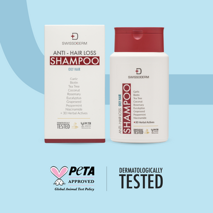 Doğal İçerikli Dökülme Karşıtı Şampuan Yağlı Saçlar - 300 ml