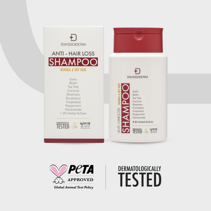 Doğal İçerikli Dökülme Karşıtı Şampuan Normal & Kuru Saçlar - 300 ml