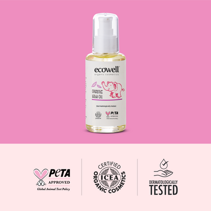 Sertifikalı Organik Bebek Yağı - 100 ml