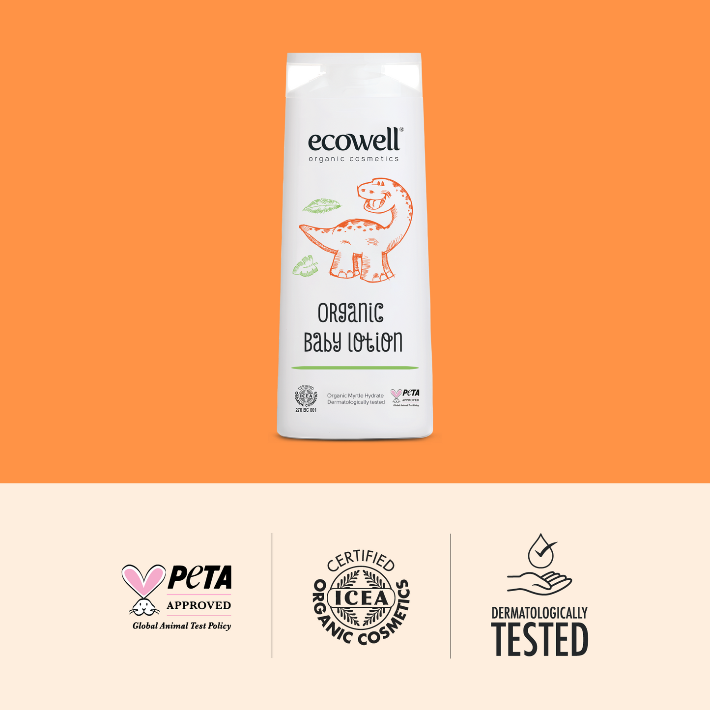 Sertifikalı Organik Bebek Losyonu - 300 ml