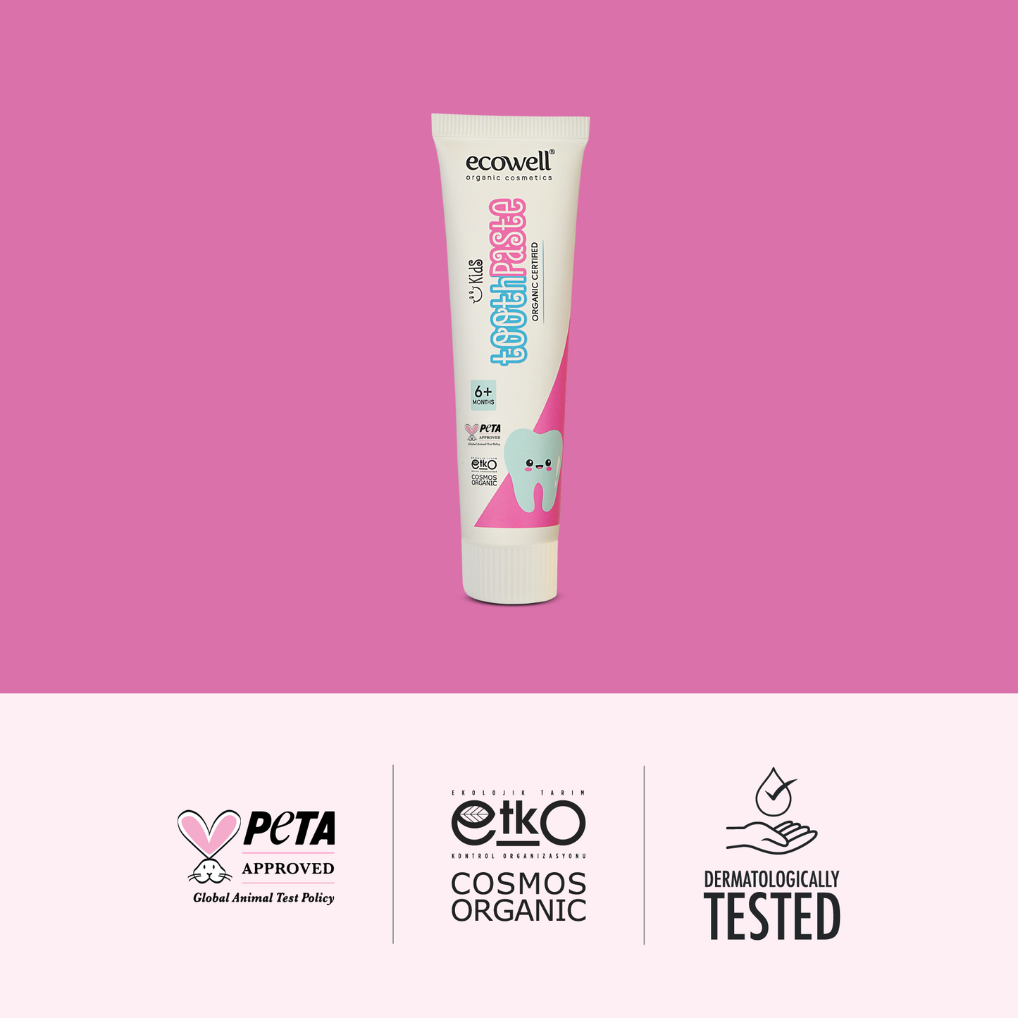 Sertifikalı Organik Çocuk Diş Macunu - 35 gr