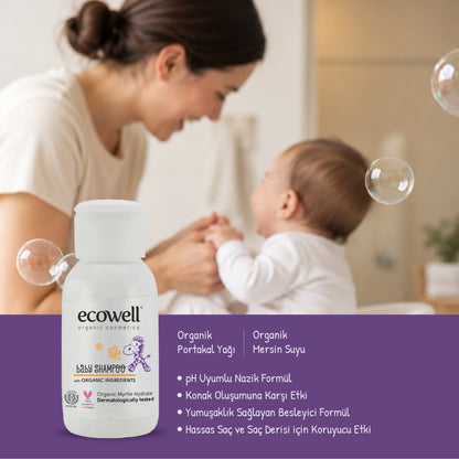 Organik İçerikli Bebek Şampuanı - 50 ml