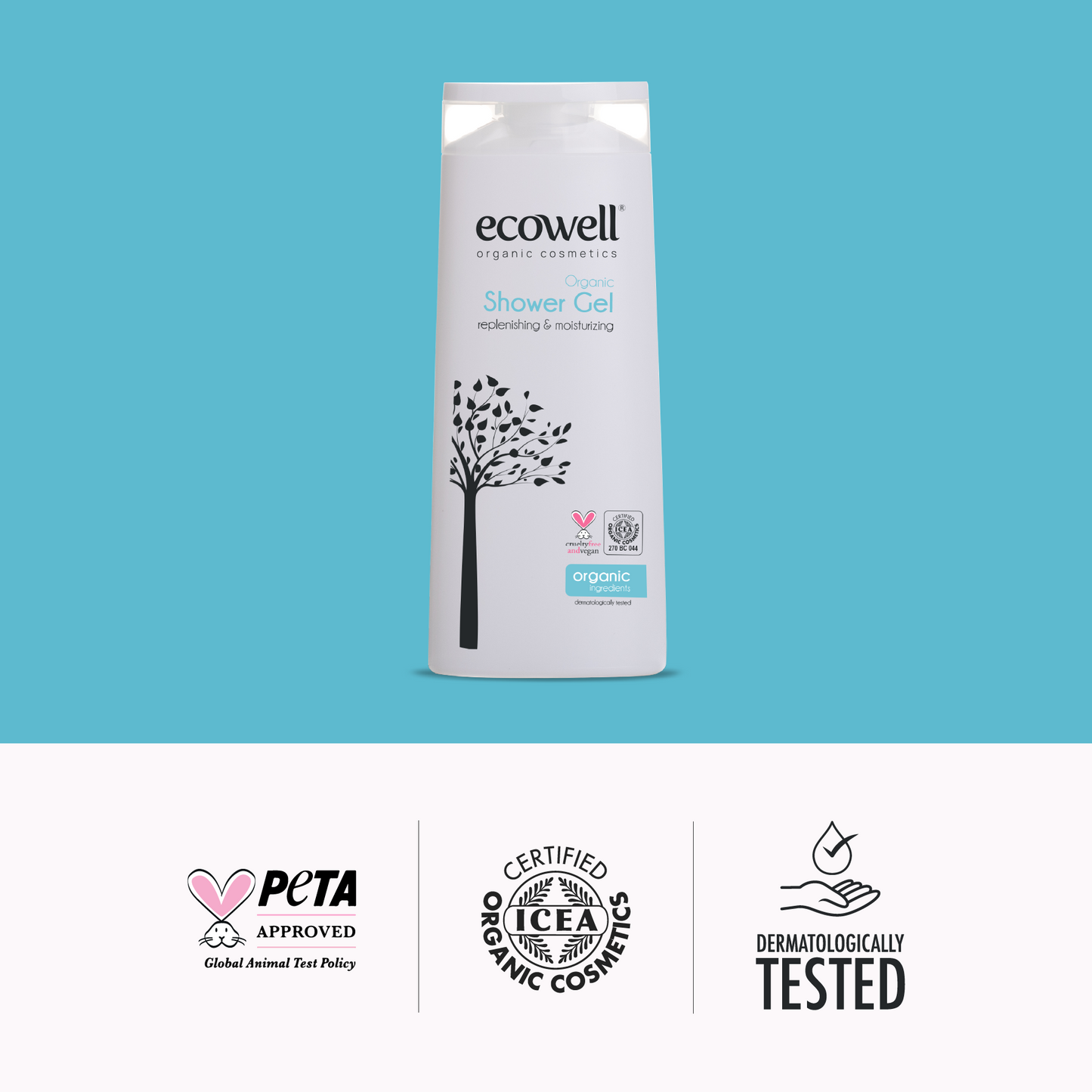 Sertifikalı Organik Duş Jeli - 300 ml