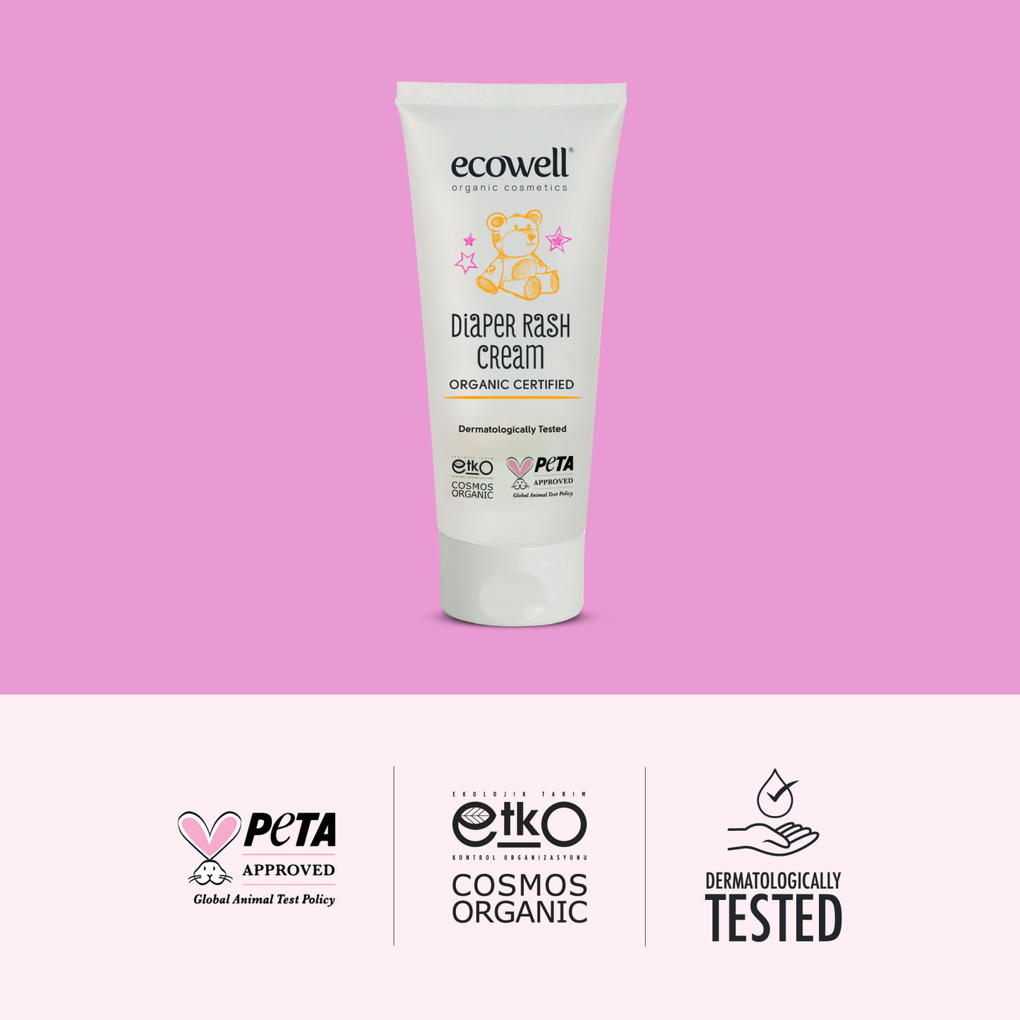 Sertifikalı Organik Pişik Kremi - 110 gr