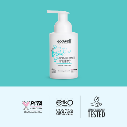 Sertifikalı Organik Yenidoğan Köpük Şampuan - 300 ml