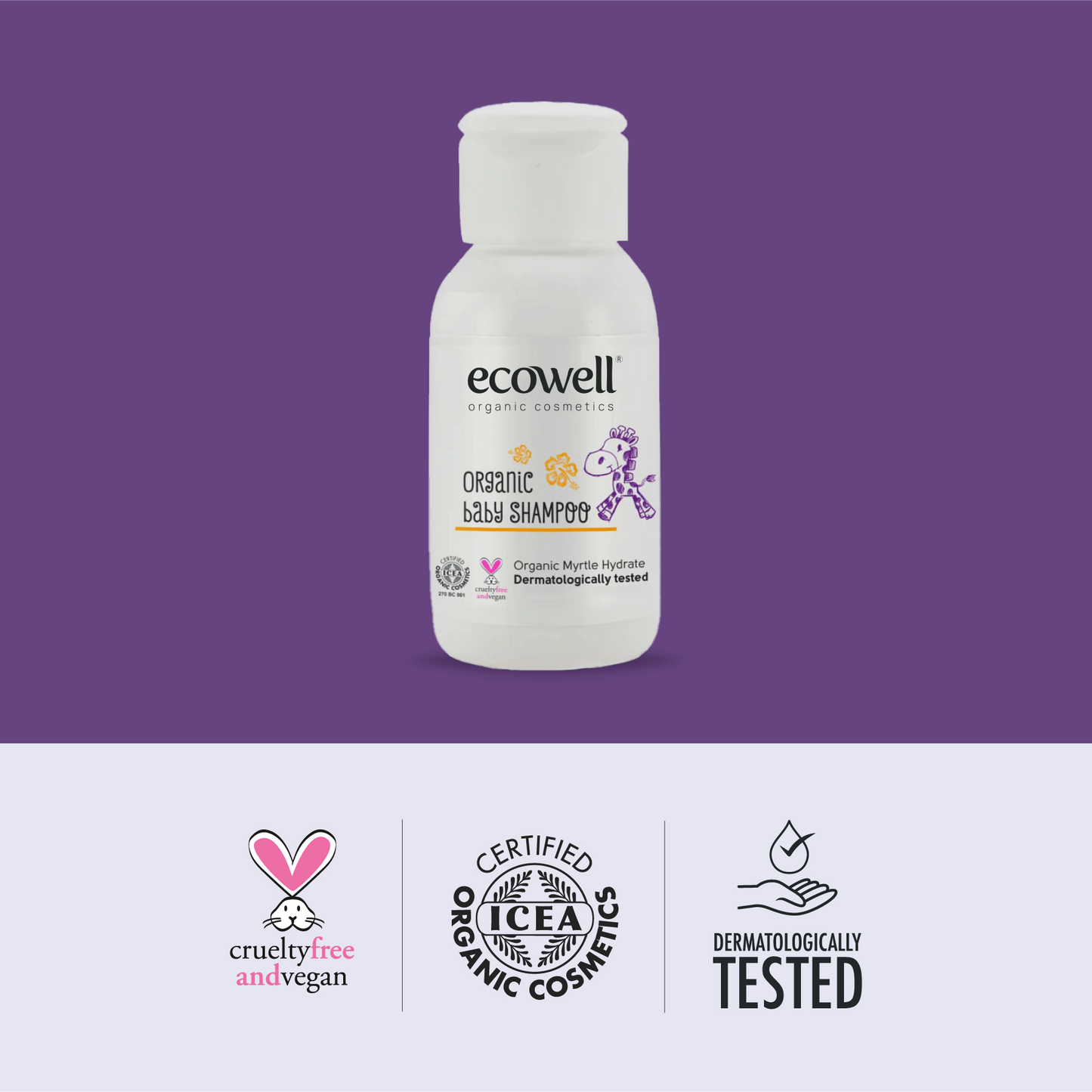 Sertifikalı Organik Bebek Şampuanı - 50 ml