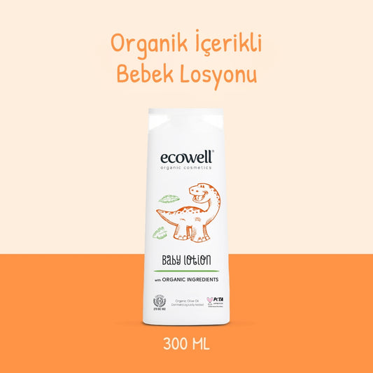 Organik İçerikli Bebek Losyonu - 300 ml