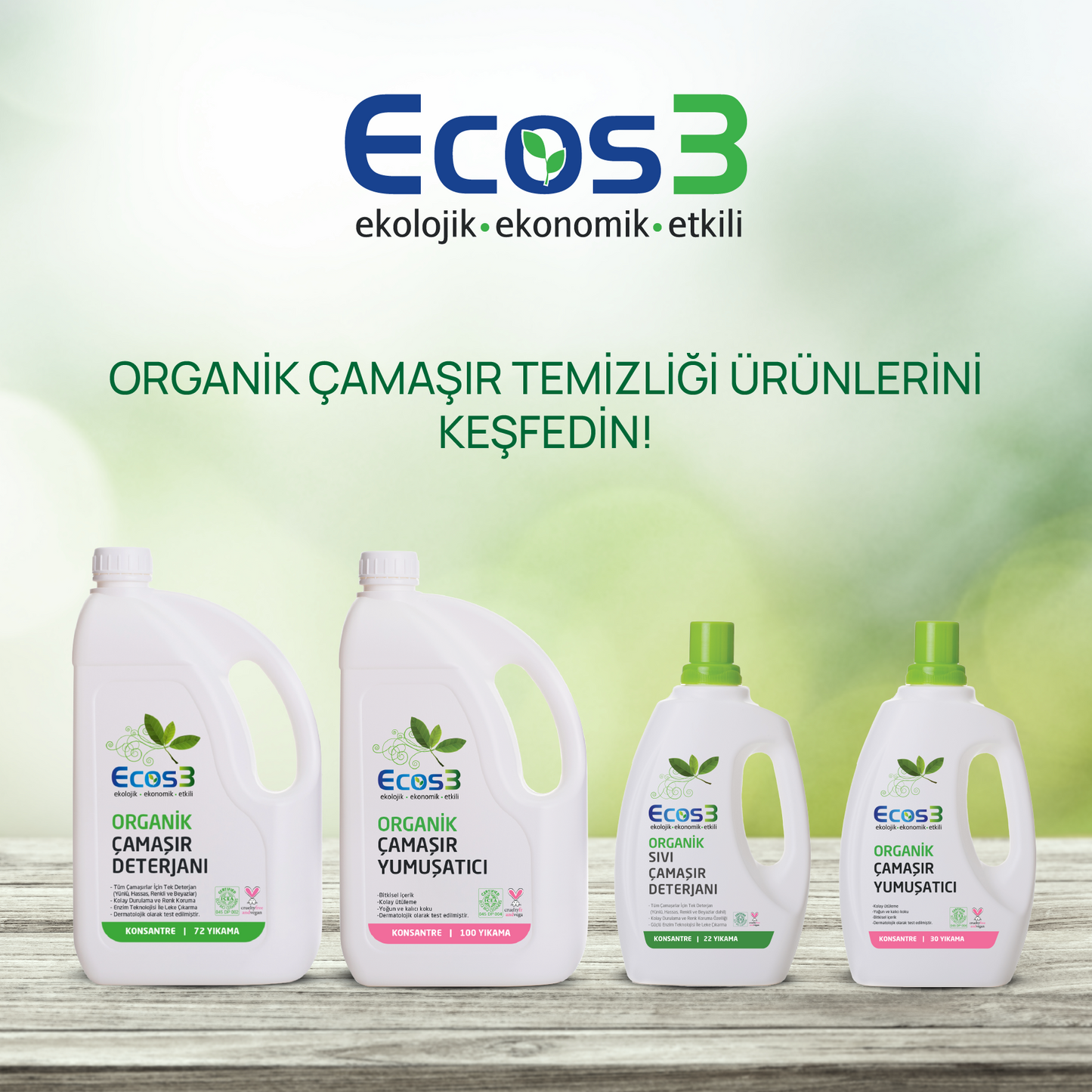 Sertifikalı Organik Çamaşır Yumuşatıcı - 750 ml
